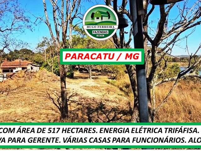 #6899 - Fazenda para Venda em Paracatu - MG - 2