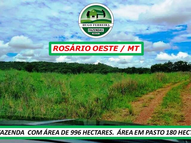 #6933 - Fazenda para Venda em Rosário Oeste - MT - 1