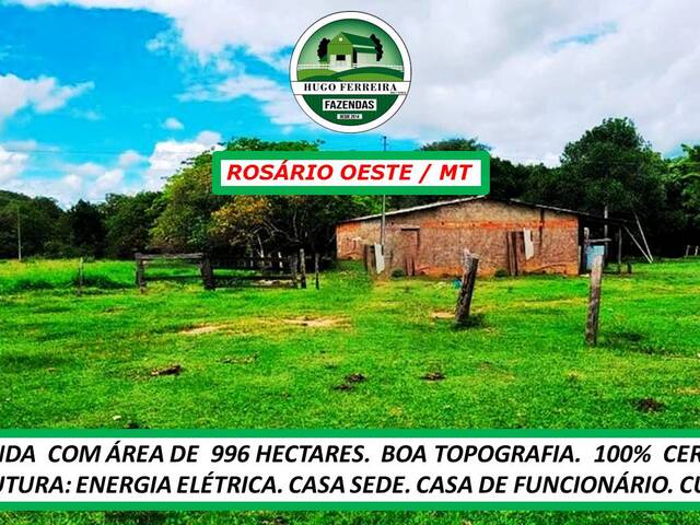 #6933 - Fazenda para Venda em Rosário Oeste - MT - 2