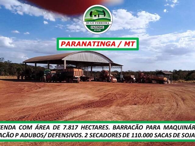 #6958 - Fazenda para Venda em Paranatinga - MT - 1