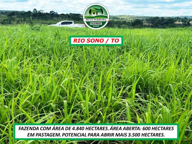 #7166 - Chácara para Venda em Rio Sono - TO - 1
