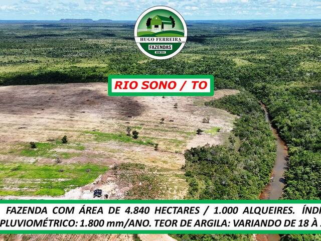 #7166 - Chácara para Venda em Rio Sono - TO - 3