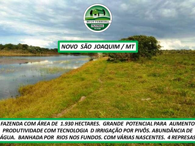 #7244 - Fazenda para Venda em Novo São Joaquim - MT - 3