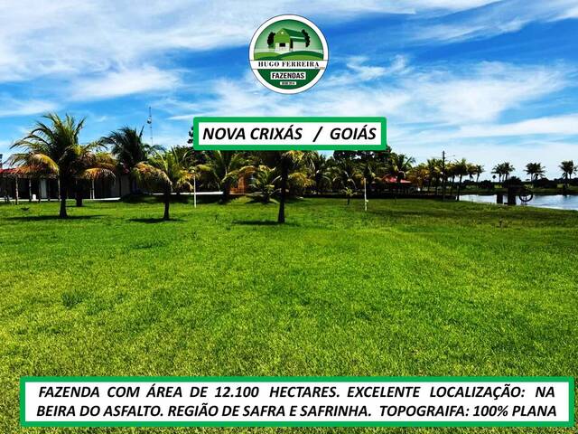 #7299 - Fazenda para Venda em Nova Crixás - GO - 2