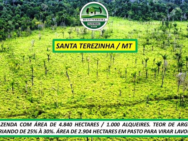 #7399 - Fazenda para Venda em Santa Terezinha - MT - 1