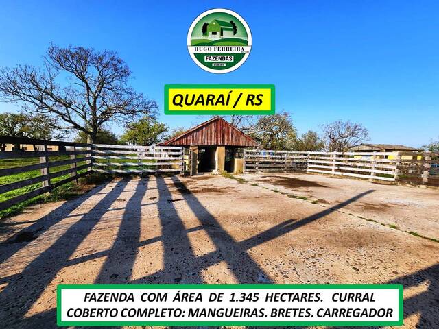 #7407 - Fazenda para Venda em Quaraí - RS - 2