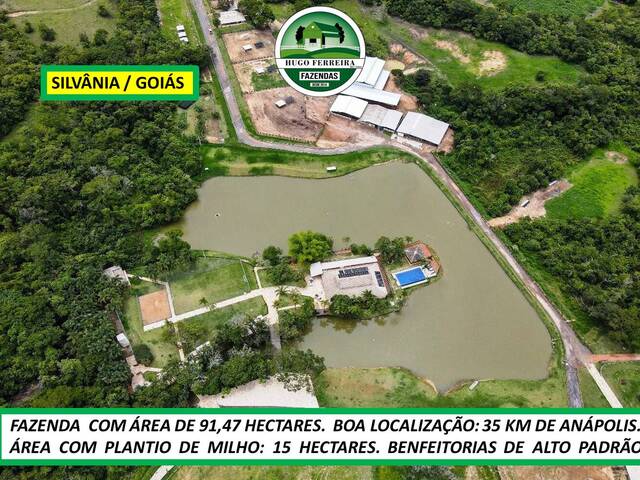 #7444 - Fazenda para Venda em Silvânia - GO - 2