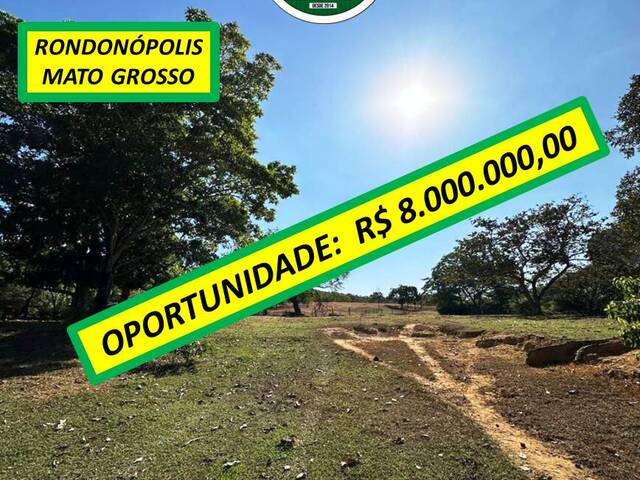 #7688 - Fazenda para Venda em Rondonópolis - MT - 1