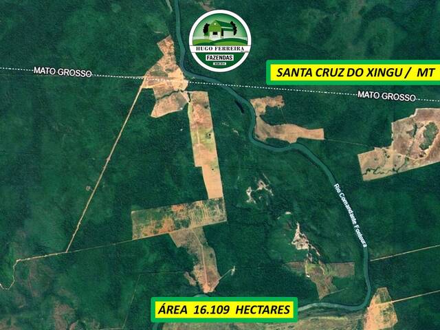 #7696 - ÁREA para Venda em Santa Cruz do Xingu - MT - 2