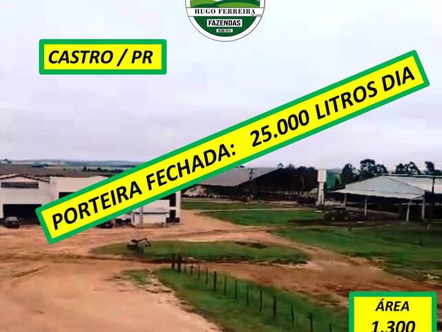 #7777 - Fazenda para Venda em Castro - PR