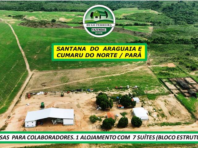 #7822 - Fazenda para Venda em Santana do Araguaia - PA - 2