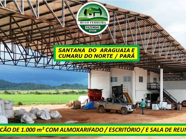 #7822 - Fazenda para Venda em Santana do Araguaia - PA - 1