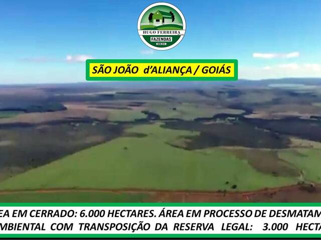 #7878 - Fazenda para Venda em São João d`Aliança - GO - 3