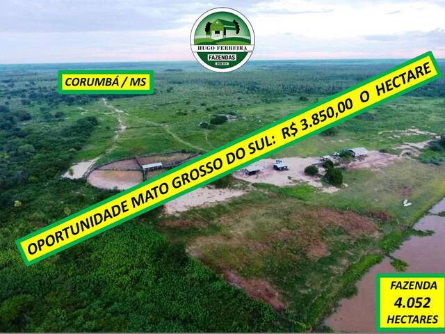 #8080 - Fazenda para Venda em Corumbá - MS - 1
