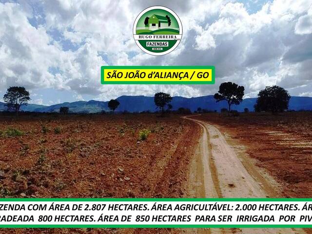 #8191 - Fazenda para Venda em São João d`Aliança - GO - 2