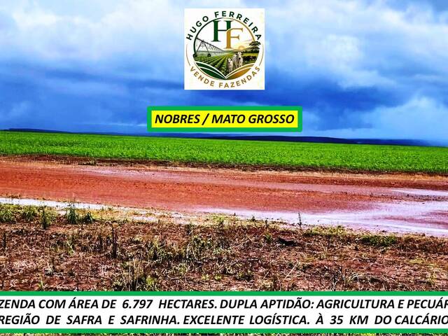 #8441 - Fazenda para Venda em Nobres - MT - 2