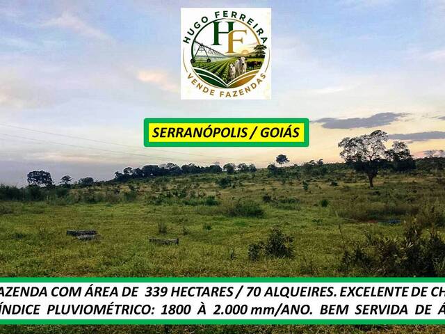 #8533 - Fazenda para Venda em Serranópolis - GO - 2