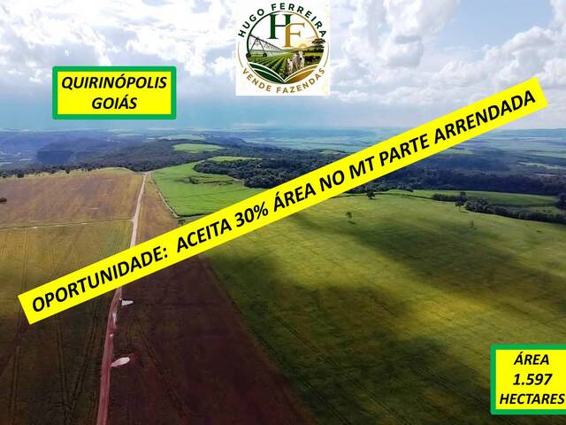 #8555 - Fazenda para Venda em Quirinópolis - GO - 1