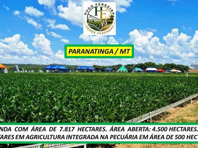 #8577 - Fazenda para Venda em Paranatinga - MT - 2